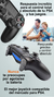 Joystick compatible con Play4 + Cable usb largo 3 Mts Micro Usb