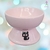 Bebedouro Elevado Azul ou Rosa - Porcelana para Gatos - loja online