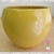 vaso-cachepô-cerâmica-lorance-amarelo-fresco-d15-a13-orquideaterapia