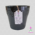 Vaso Cachepô Cerâmica hearts Chumbo D17 A16 Decora Flores Orquídeas - loja online