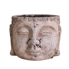 Vaso Buddha - D15 A12 Cimento