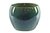 vaso-cachepô-cerâmica-lorance-verde-metal-d19-a15-orquideaterapia
