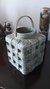 Lanterna De Cerâmica Lars Prata Fosco - D18 X 18 A22 - loja online