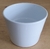 Vaso Cachepô Cerâmica Branco D12 A9 Decora Flores Orquídeas na internet