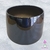 Vaso Cachepô Cerâmica Chumbo Escuro D19 A15 Orquídeas Plantas Flores - comprar online