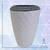 VASO DE CERÂMICA TRENTO BRANCO D15 A22