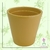 VASO CACHEPÔ DE CERÂMICA HOLANDESA - SENEGAL AMARELO CLARO D14 A14 - comprar online