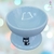 Bebedouro Elevado Azul Porcelana para Gatos Pet Comedouro cachorro cão