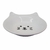 Comedouro Pratinho para Gatos Porcelana Branco gatinho peixinho PET cães Cerâmica Burguina