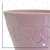 Vaso Cachepô Cerâmica Senegal Hearts Pink D17 A16 - Orquideaterapia