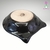 Comedouro Pratinho para Gatos Porcelana Preto desenho Gatinho Cerâmica Burguina Pet Bebedouro 