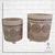 VASO PE CJ2 SYB OURO - Orquideaterapia