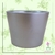 Vaso Cachepô Cerâmica Branco D12 A9 Decora Flores Orquídeas