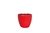 vaso cachepô cerâmica genoa vermelho orquideaterapia