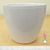 vaso cachepô cerâmica genoa branco orquideaterapia