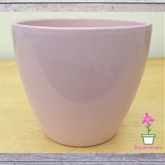 vaso cachepô cerâmica genoa rosa orquideaterapia