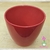 vaso cachepô cerâmica genoa vermelho orquideaterapia