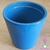 Vaso cachepô de cerâmica holandesa azul orquideaterapia