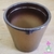 Vaso cachepô de cerâmica Genoa Ouro 