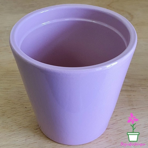 Vaso cachepô de cerâmica holandesa genoa rosa orquideaterapia