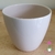 vaso cachepô cerâmica genoa marfim orquideaterapia