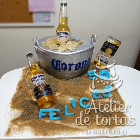 Torta cerveza corona