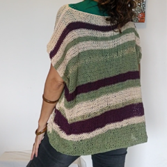 Chaleco Rayado 011 - comprar online