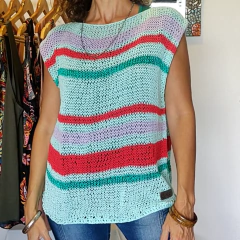 Chaleco Rayado 012 - comprar online