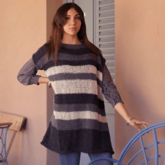 Chaleco Rayado 016