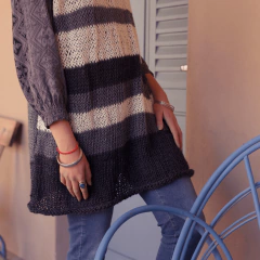 Chaleco Rayado 016 - comprar online