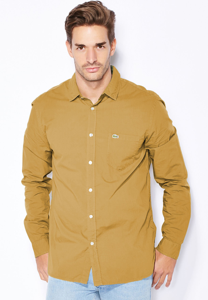 Camisa de algodón hombre Clearance
