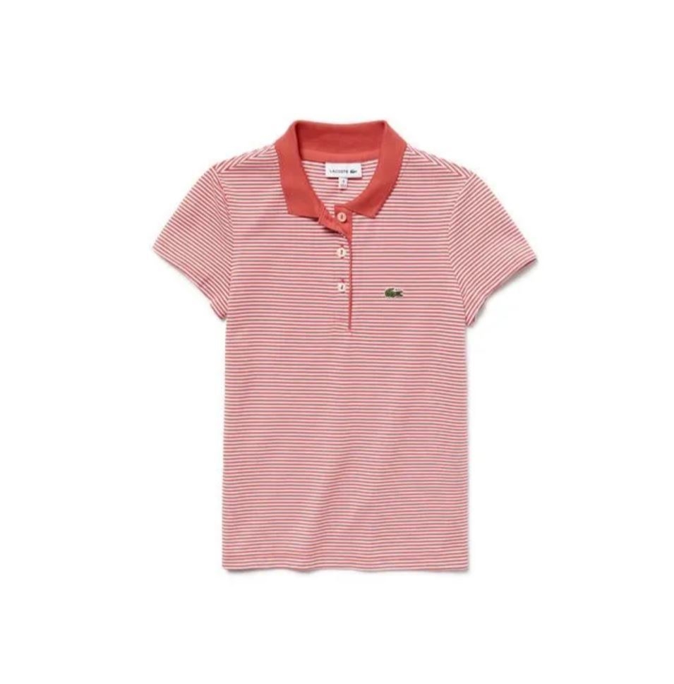 Chomba Rayada Lacoste Pj8554 Niña - Comprar en Thor
