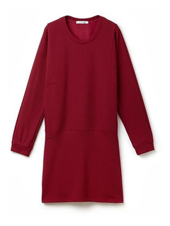 Sweater Vestido Lacoste Mujer Escote Redondo Ef2654 en internet