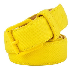 Lacoste Cinturón Mujer Amarillo Rc1414