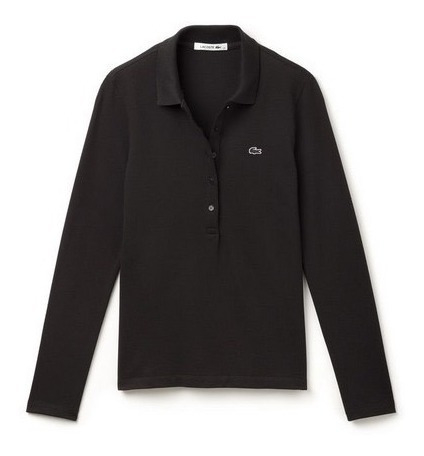 Chomba Manga Larga Lacoste Basic Mujer Pf369e - Thor