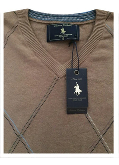 Sweater Polo Club Escote En V Hilo - comprar online