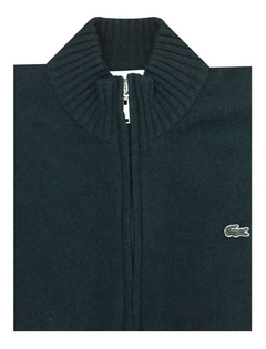 Lacoste Sweater Cardigan Con Cierre Hombre Lana - comprar online
