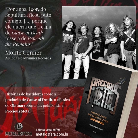 Livro Precious Metal  - Uma antologia do Hall da Fama da revista Decibel - Vol 1 na internet