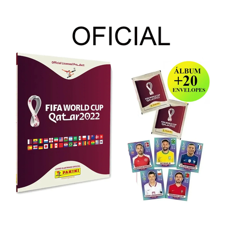 Álbum Copa Do Mundo Qatar 2022, Capa Dura