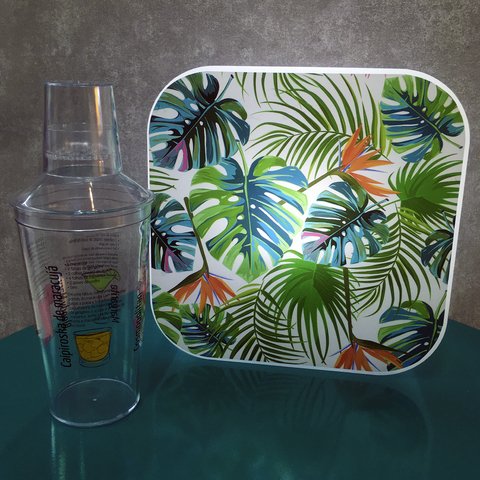 Luminária Ledito Box Color - Tropical - comprar online