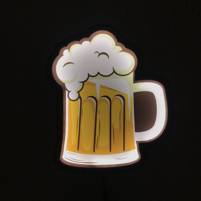 Painel Luminoso Led - Caneca Chopp - FIRSTCOLOR