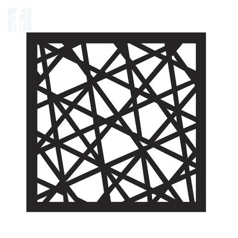 Kit com 10 Painéis Vazados MDF - PV 0019 - comprar online
