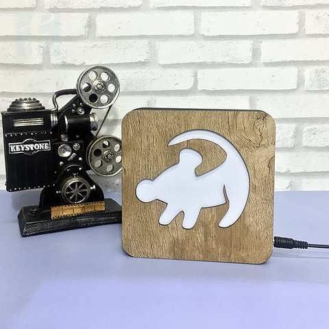Luminária Ledito Wood - Leão - comprar online