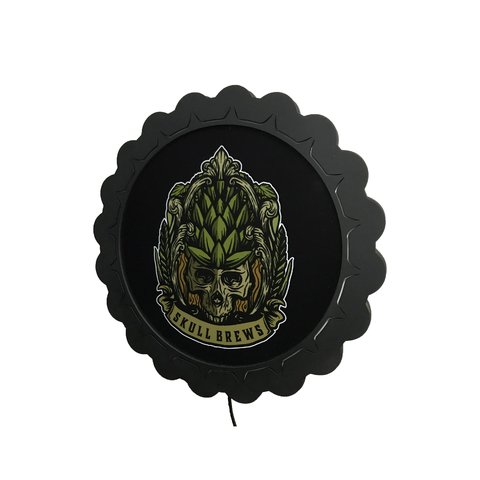 Luminoso_Tampinha_beer_bar_Painel_Led_lupulo_cerveja_bebida