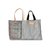 Market Bag Gris + XL Bag Puntada Gris Panam