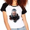 Camiseta The Witcher 3 Geralt Raglan Babylook