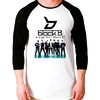 Camiseta Block B Wanna B Kpop Raglan 3/4 Unissex