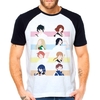Camiseta Anime Tsurezure Children Raglan Manga Curta