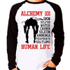 Camiseta Blusa Fullmetal Alchemist Ed E Al Human Life Longa