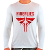Camiseta Branca Longa The Last Of Us Fireflies